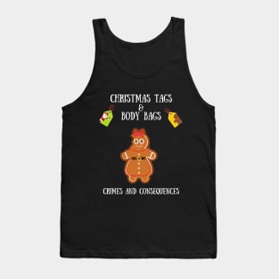 Christmas Tags And Body Bags Tank Top